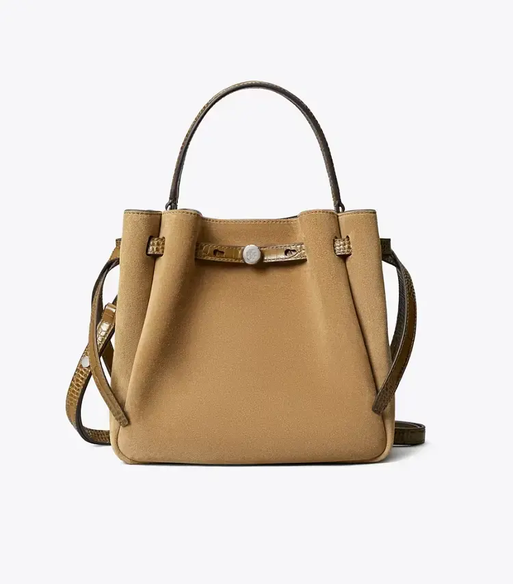 Romy Suede Bucket Bag - Image 4