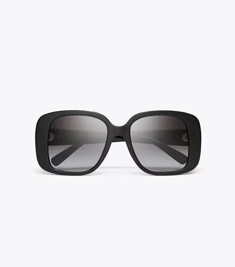 Pierced Oversized Square Sunglasses - Image 3