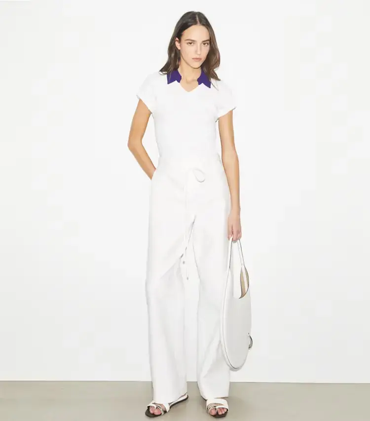 Cotton And Silk Polo - Image 2