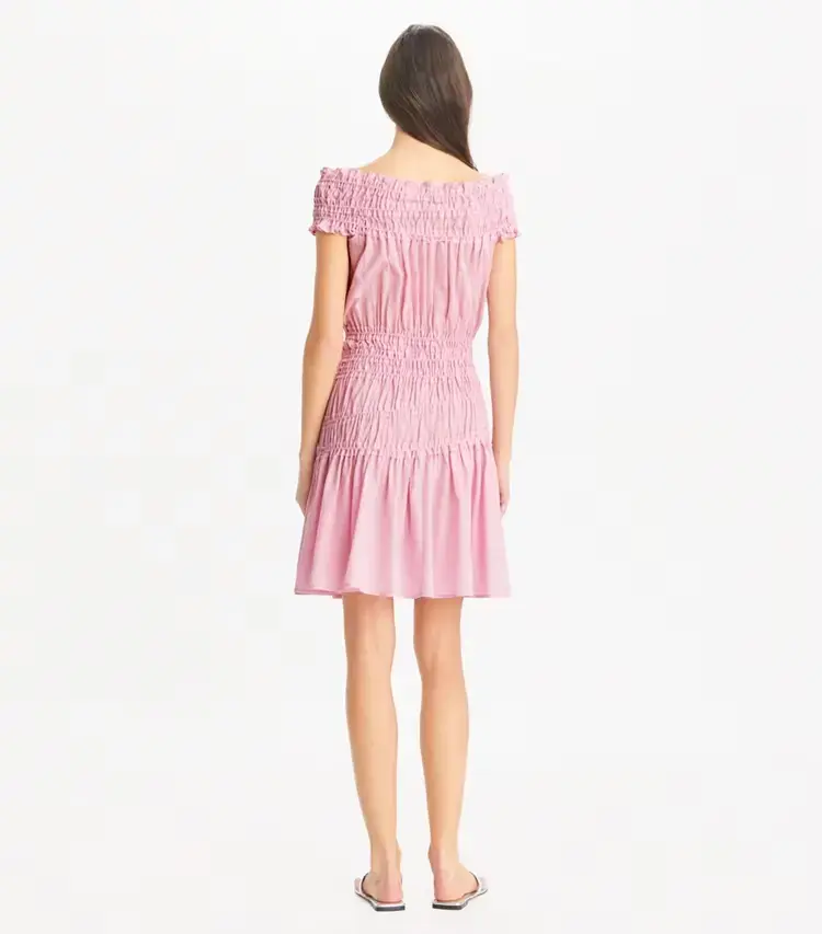 Smocked Cotton Dress - Image 3
