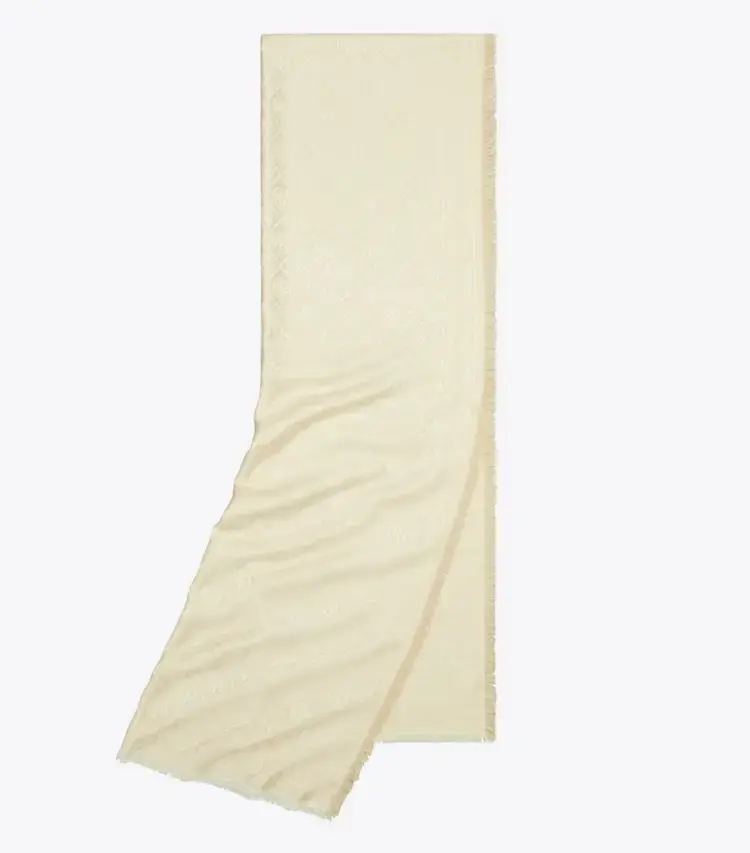 T Monogram Jacquard Oblong Scarf - Image 3