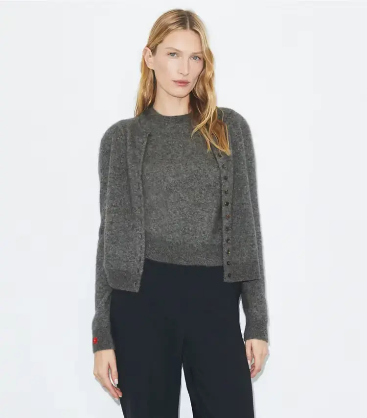 Cashmere Silk Cardigan - Image 2
