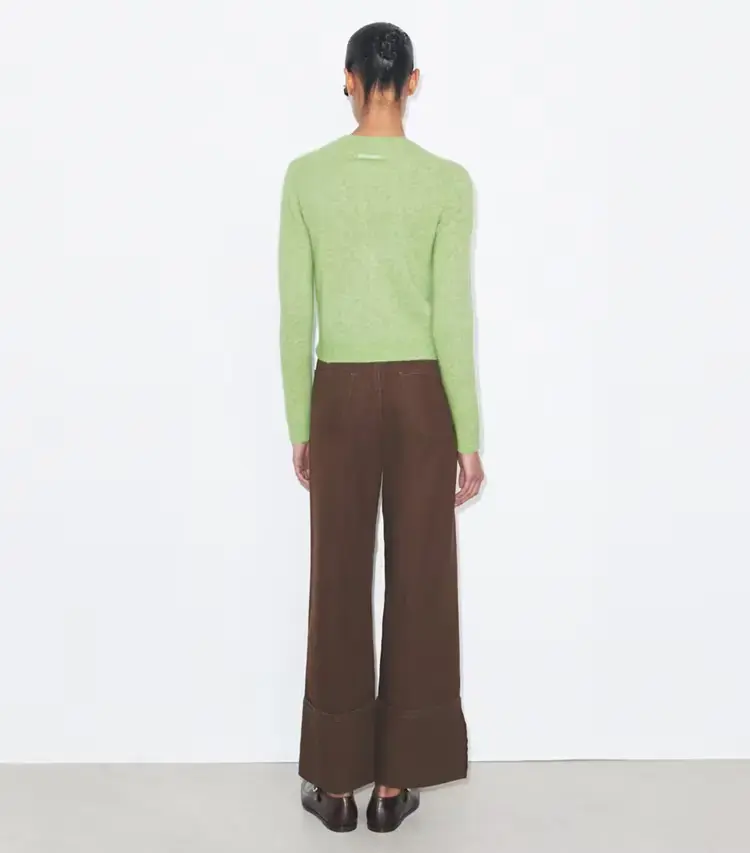 Cuffed Straight Leg Jean - Image 3