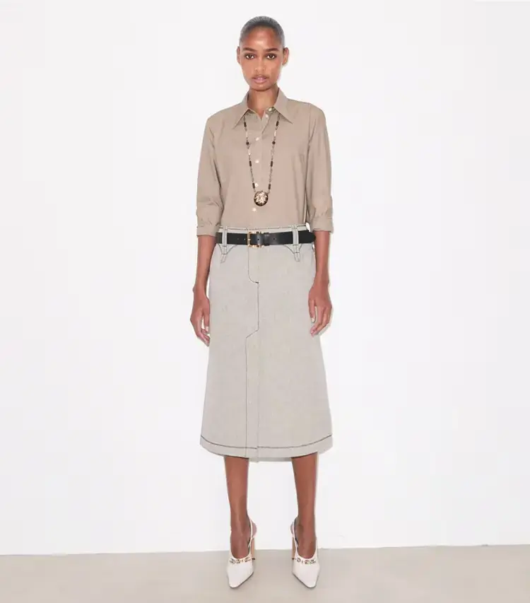 Cotton Poplin Shirt - Image 3
