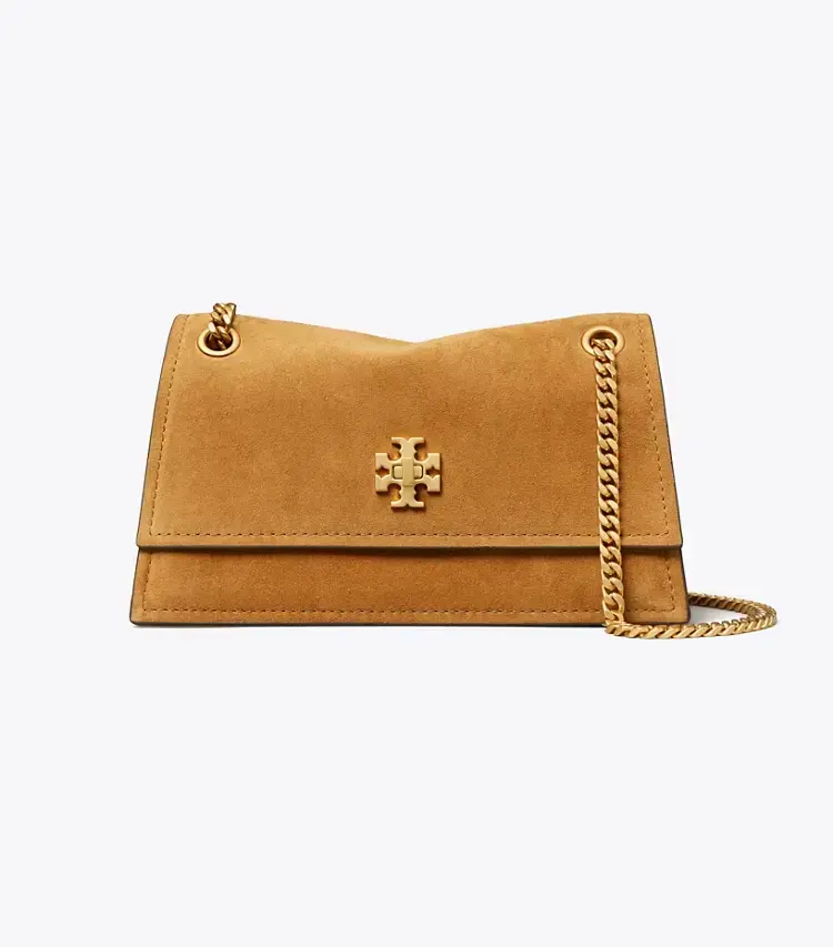 Mini Kira Turnlock Suede Shoulder Bag - Image 4