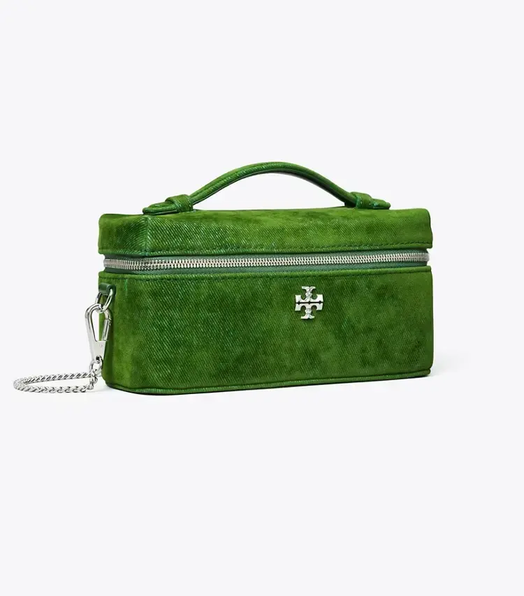 Kira Flocked Vanity Case