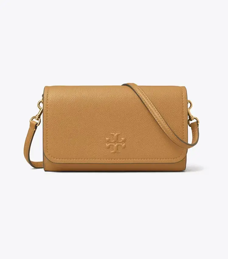 Leather Wallet Crossbody