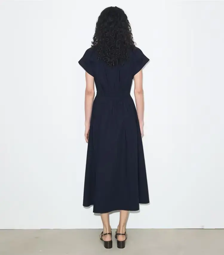 Cotton Poplin Shirtdress - Image 3