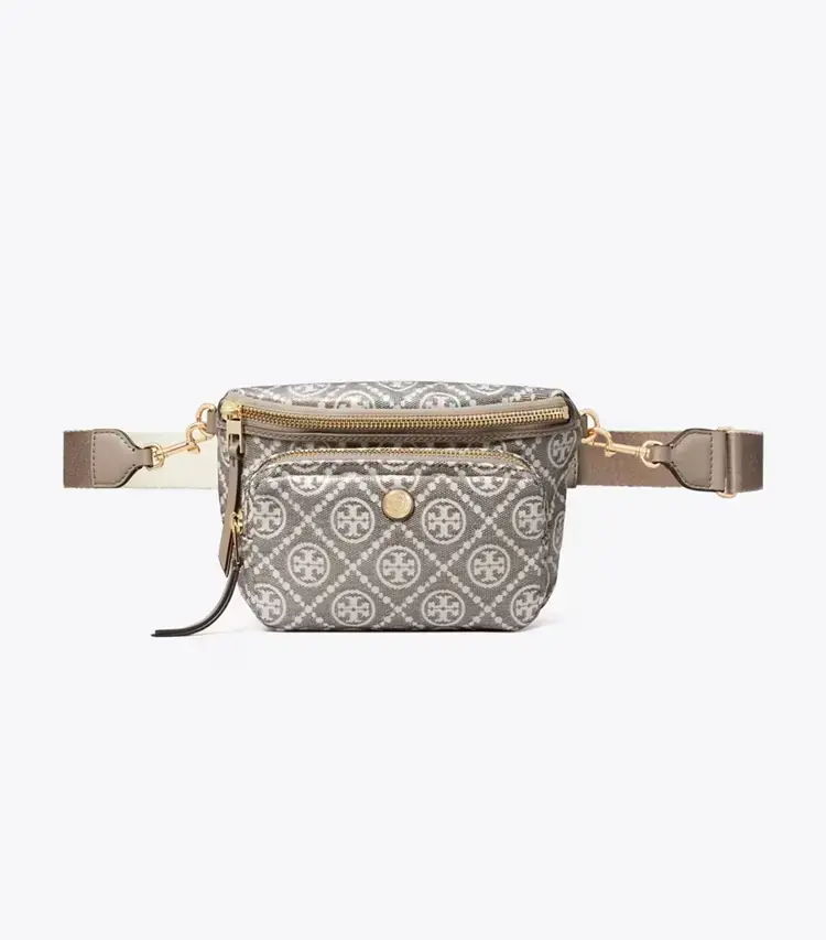 T Monogram Coated Jacquard Mini Belt Bag - Image 3