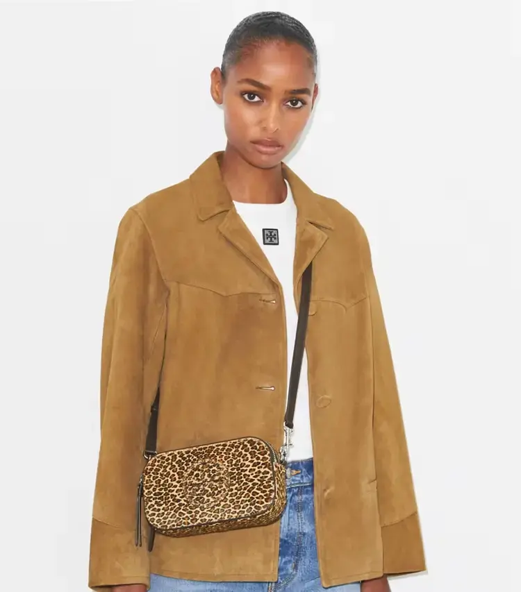 Mini Miller Leopard-Print Crossbody Bag - Image 2