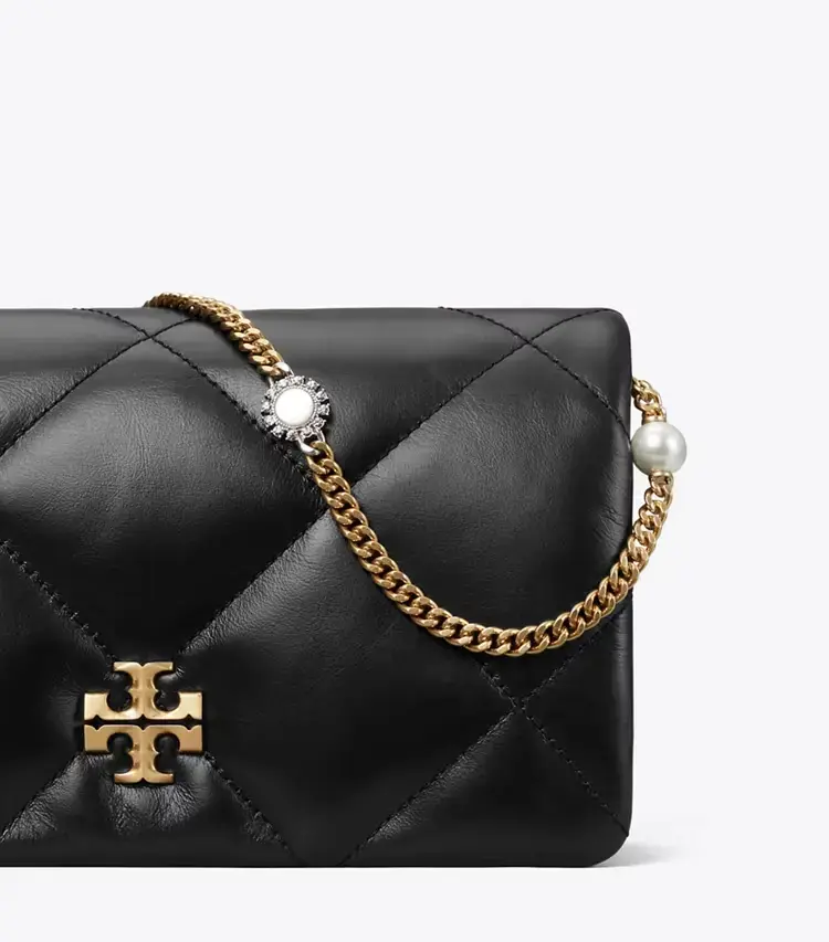 Kira Diamond Quilt Charm Crossbody - Image 4