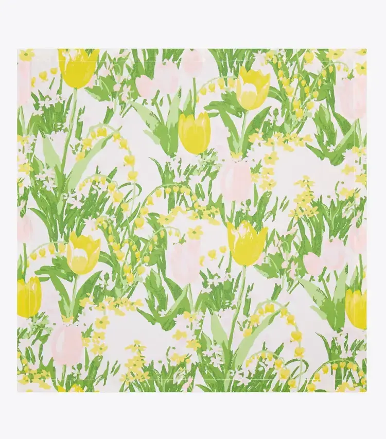 Les Tulipes Dinner Napkin, Set Of 4