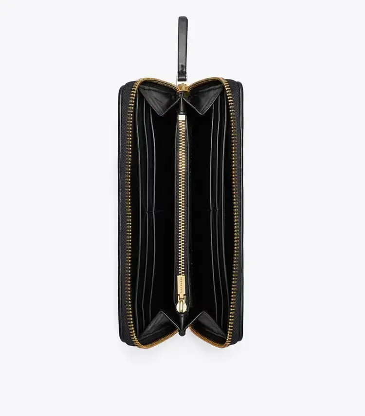 Kira Diamond Quilt Zip Continental Wallet - Image 3