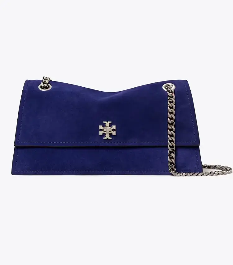 Kira Turnlock Suede Shoulder Bag - Image 3