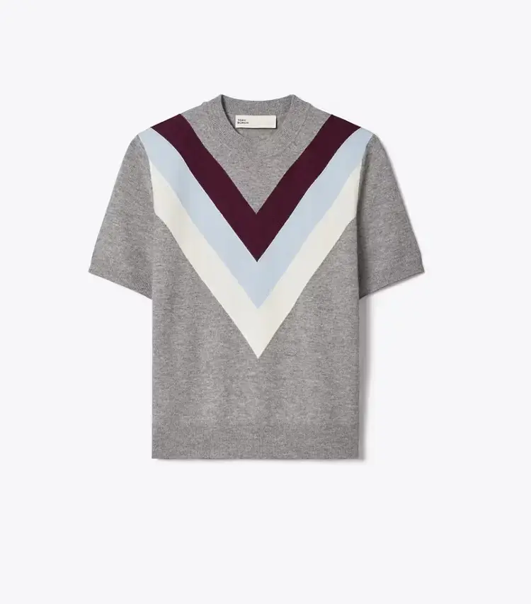 Chevron Wool Top