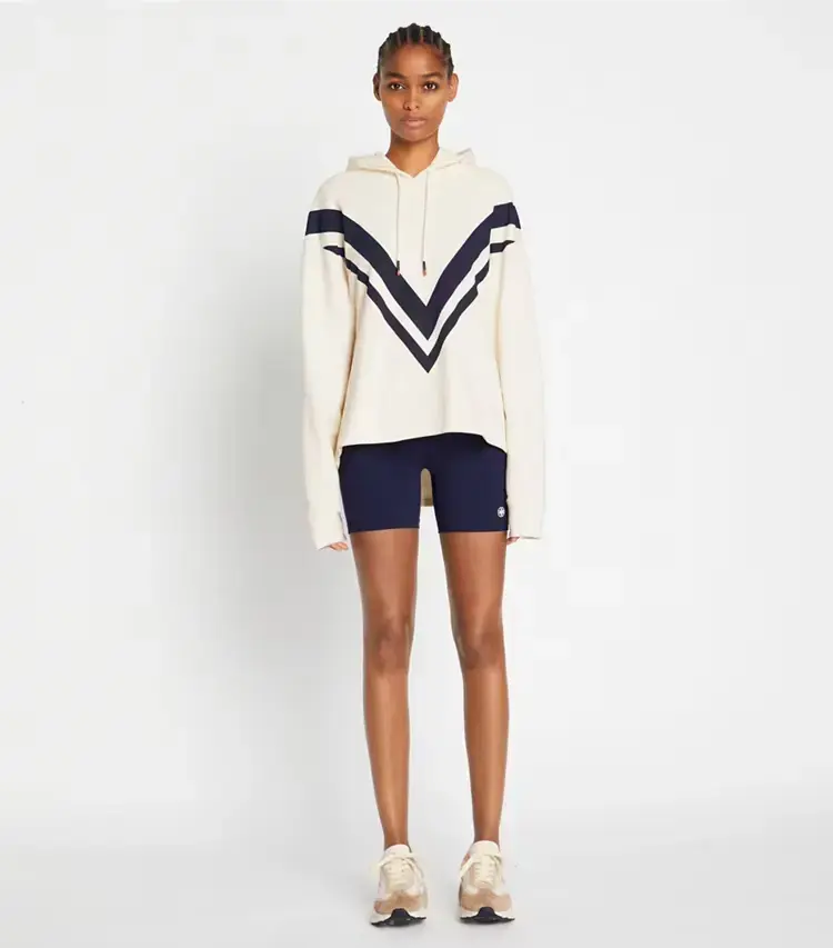 French Terry Chevron Hoodie - Image 3