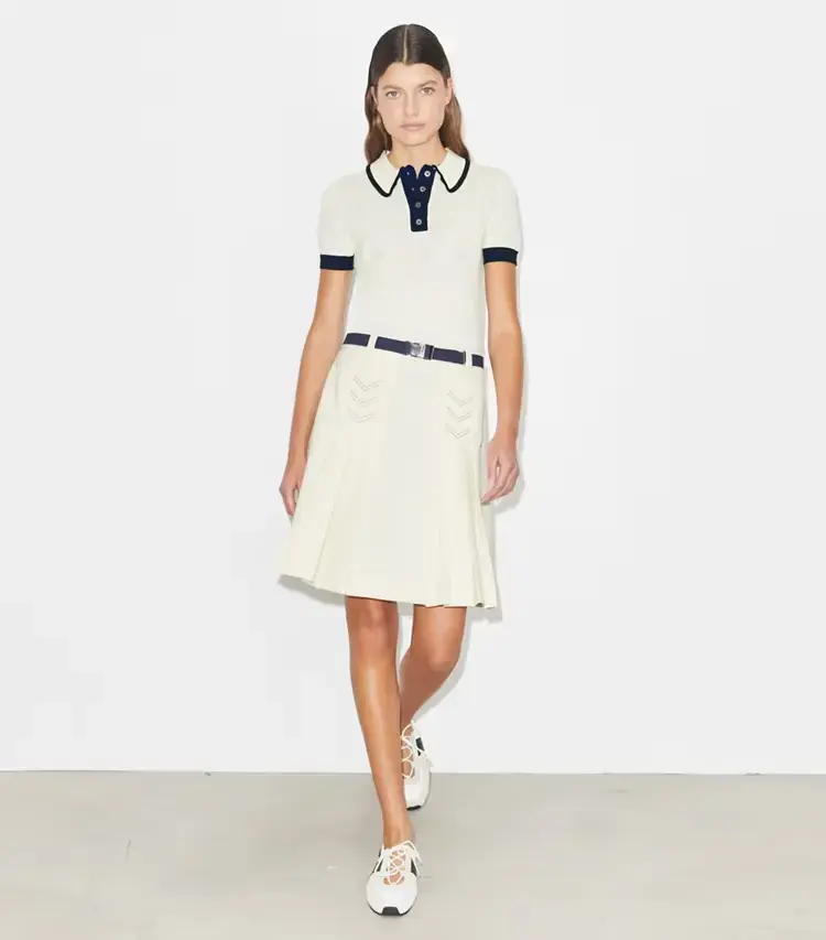 Pleated Stretch Golf Skirt - Image 2