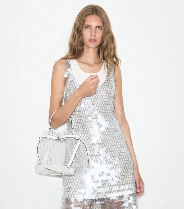 Romy Clear Bucket Bag - Image 2