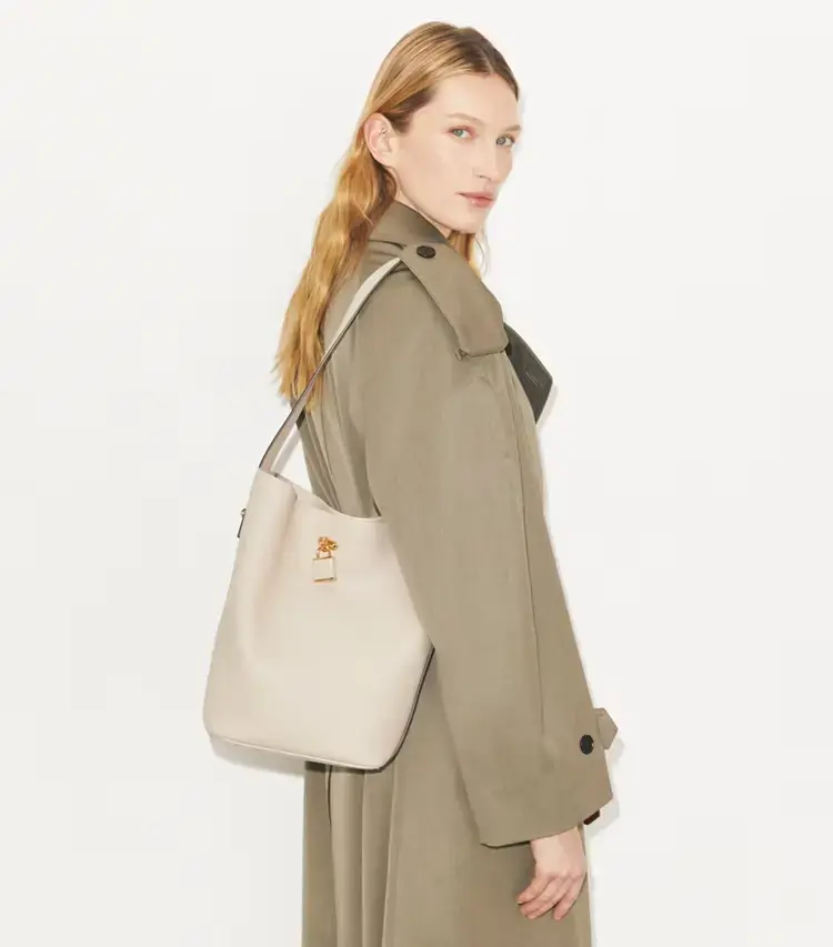 Lock Slim Bucket Bag - Image 2
