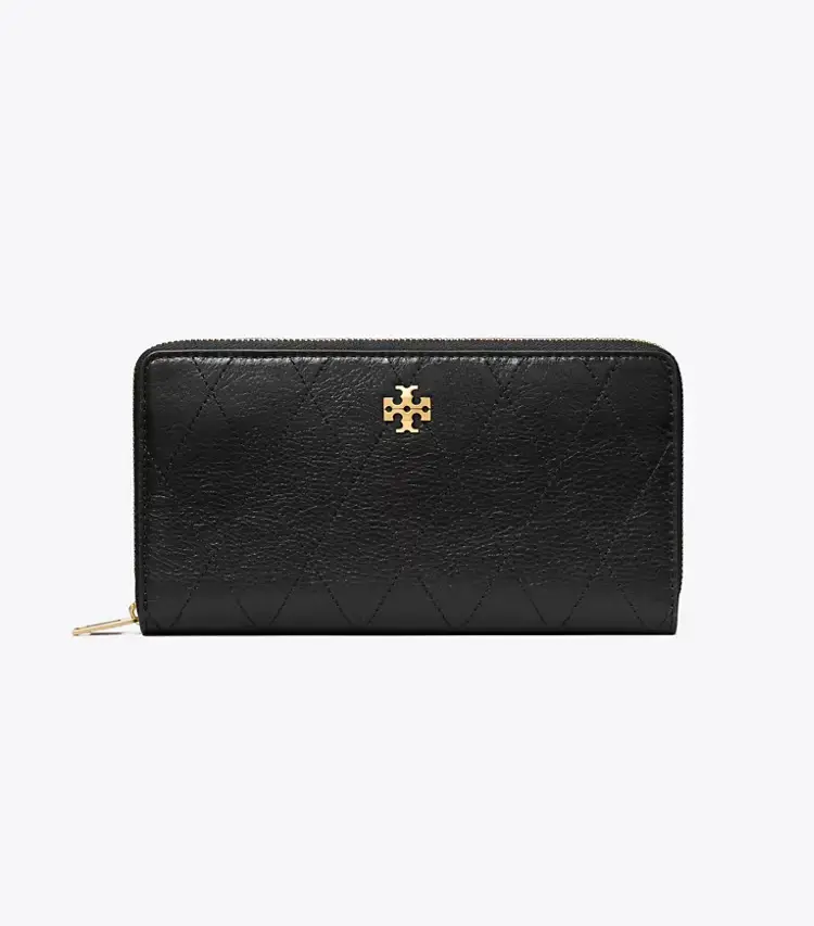 Charlie Quilted Zip Continental Wallet - Image 2