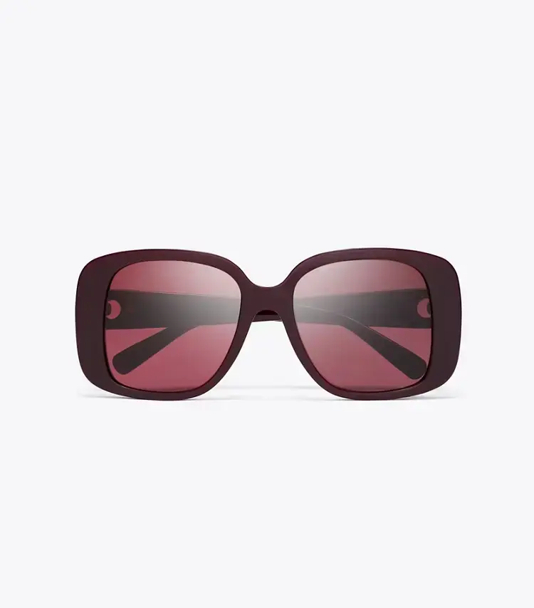 Pierced Oversized Square Sunglasses - Image 3