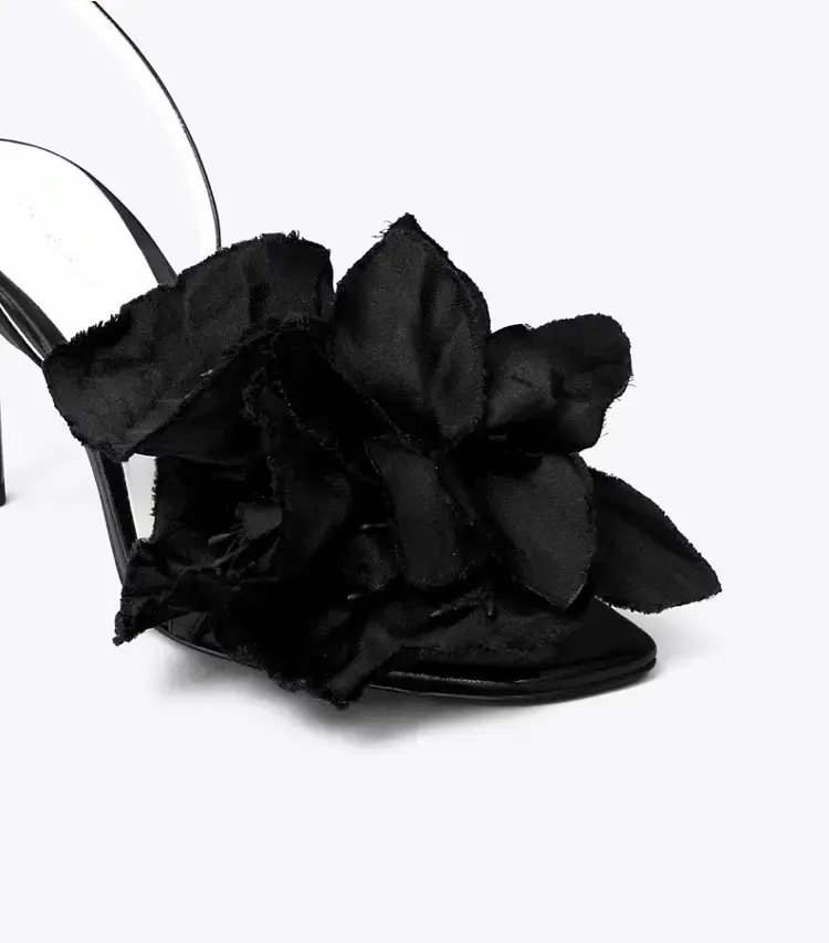 Flower Heeled Sandal - Image 4